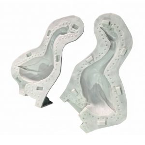 LCMOLDS concrete porch goose molds by fiberglass hard shell and silicone mold-1