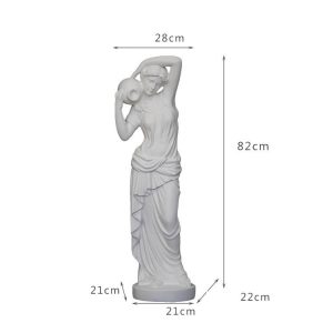 8-Piece Classical Angel Figure Sculpture Master Concrete Molds Kit-2