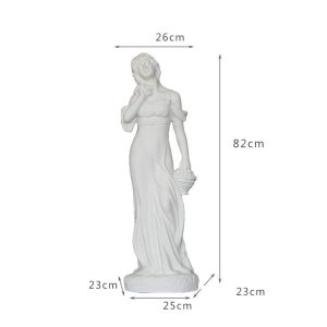 8-Piece Classical Angel Figure Sculpture Master Concrete Molds Kit-7