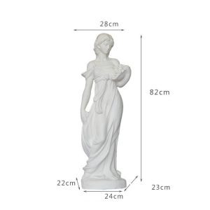 8-Piece Classical Angel Figure Sculpture Master Concrete Molds Kit-8