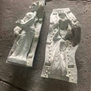 Large concrete plaster molds for angel figure statue
