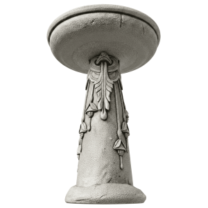 36 Art Nouveau Concrete Birdbath Molds Set-1