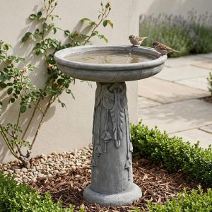 36 Art Nouveau Concrete Birdbath Molds Set-5