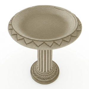 36 Classic Roman Style Birdbath Concrete Molds Set-2