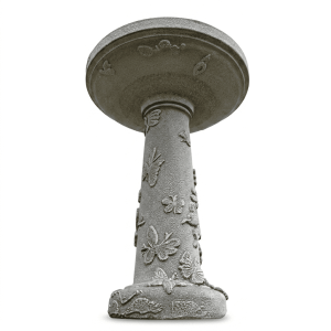 36 Concrete Butterfly Relief Birdbath Molds Set for Garden Decor-2