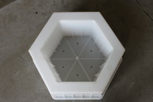 hexagon concrete molds