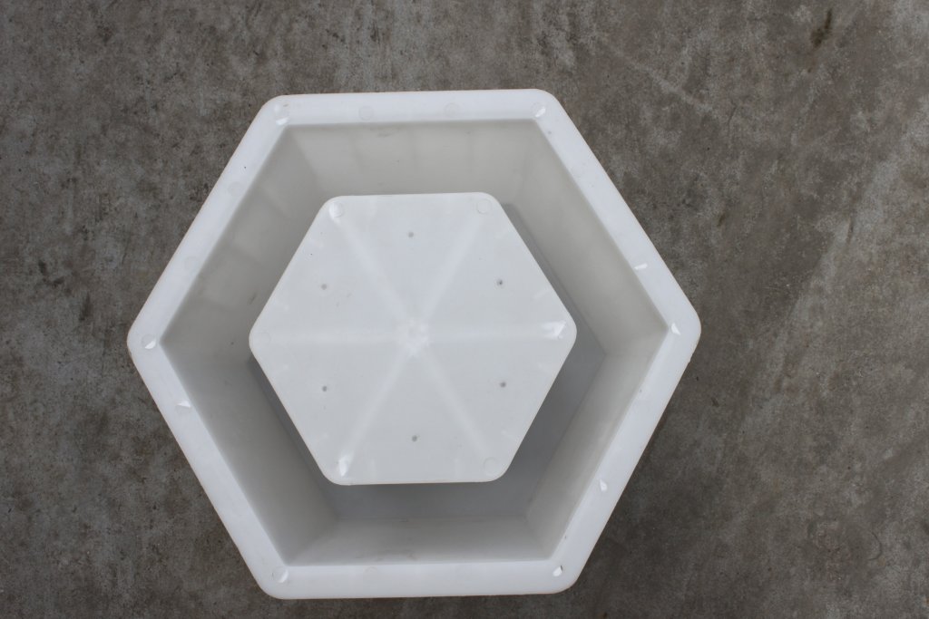 hexagon concrete molds 3