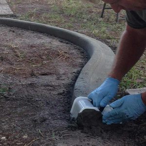 Concrete Hand Trowels For Garden Curbstone 3