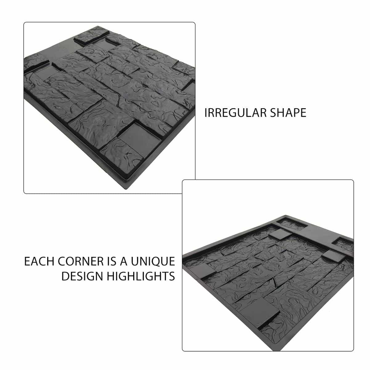 Concrete Stone Veneer Molds For Wall Decoration 5