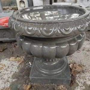 Large Garden Concrete Flower Pots Precasting