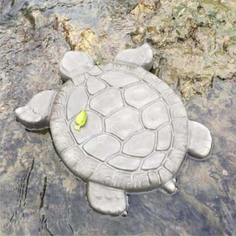 MADE in USA Turtle Stepping Stone Mold, Concrete Cement Mold, Stepping  Stones for Garden Walkway, DIY Walkway Stepping Stones, Turtle Statue for  Garden, Turtle Garden Decor Mold, Regular, Made in USA 