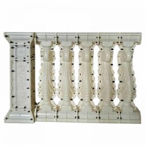 Plastic ABS Concrete Baluster Molds With Railing Hippocampus Design