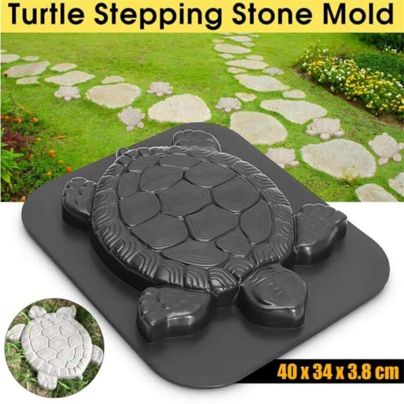 Garden Concrete Turtle Stepping Molds 