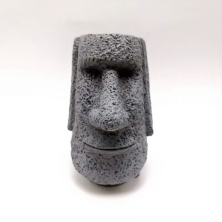Concrete Island Stone Head Statue Molds