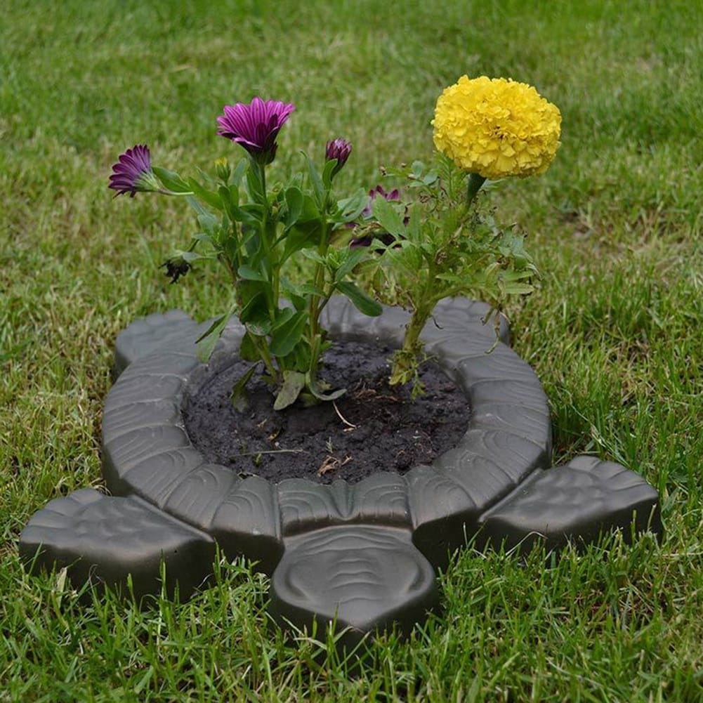 Turtle Stepping Stone Concrete Mold – ABS Plastic – Tortoise Garden Path Maker S02