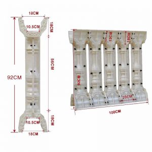 Precast Concrete Railing Molds For Balcony 6