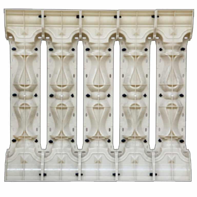 Pvc Hand Railing Mold Villa Decoration Plastic Balcony Balustrade Railing Molds - LCMOLDS.COM