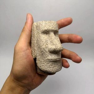 Concrete Island Stone Head Statue Molds 5