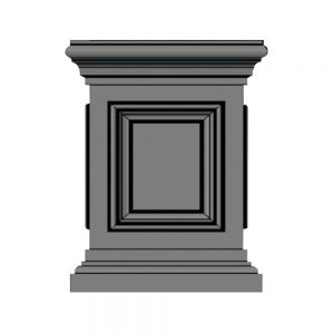 Square Concrete Pillar Molds For Decoration 2