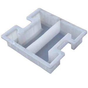 Plastic Concrete Interlocking Brick Molds 1