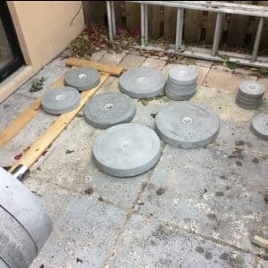 DIY concrete weight plates -2