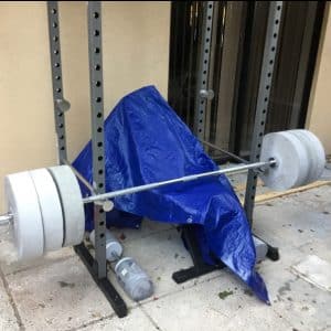 DIY concrete weight plates molds for barbell