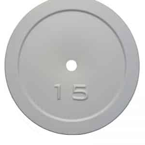 concrete barbell weight plates