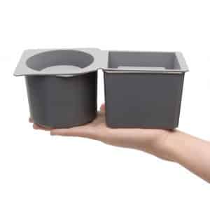 2 In 1 Concrete Silicone Pot Planter Molds 5