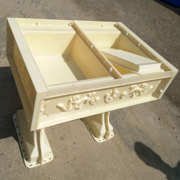 Large Concrete Bird Bath Molds Double Sinks For Sale