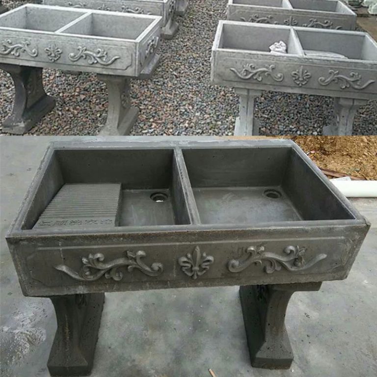 Large Concrete Bird Bath Molds Double Sinks For Sale- LCMOLDS.COM