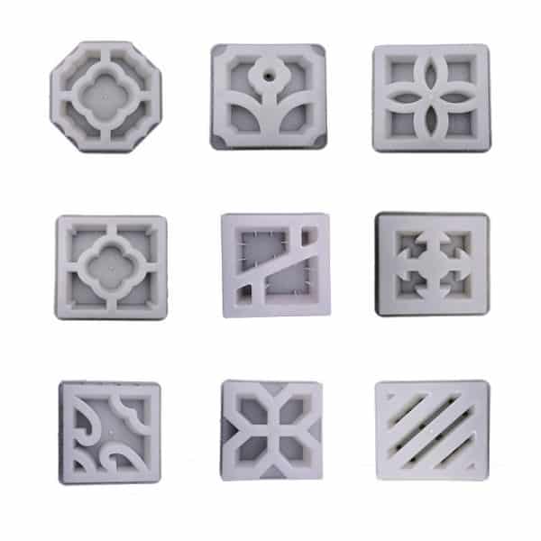 concrete breeze blocks molds 9 styles
