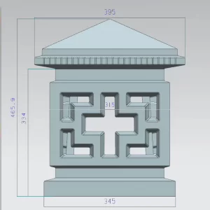 concrete lantern molds -7