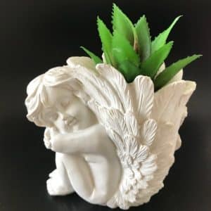 Angel Statue Succulents Planter Molds