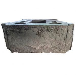 LCMOLDS Concrete Retaining Wall Block Molds Textured Face front