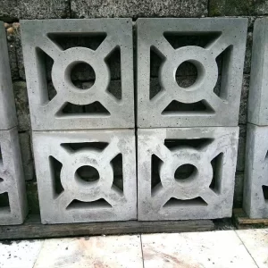 concrete wall vent block plastic molds