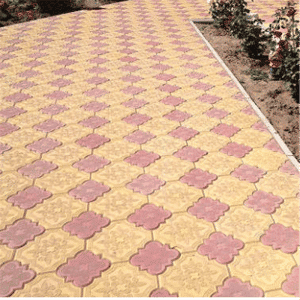 Garden Courtyard Patio Walkway Stepping Paver Molds Set 2