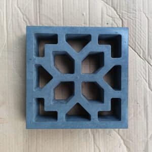 Chrysanthemum Breeze Block Wall Concrete Molds-21