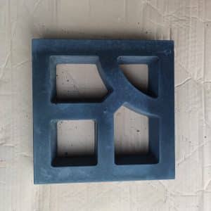 Lrregular 4 Holes Breeze Block Wall Concrete Molds-21