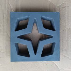 Star Shape Breeze Block Wall Concrete Molds-21