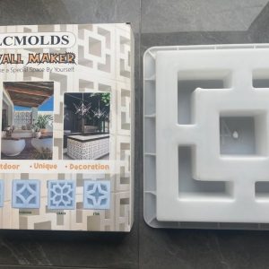 lcmolds double square concrete block mold package