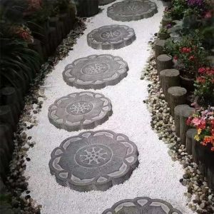 Chinese lotus stepping stone molds