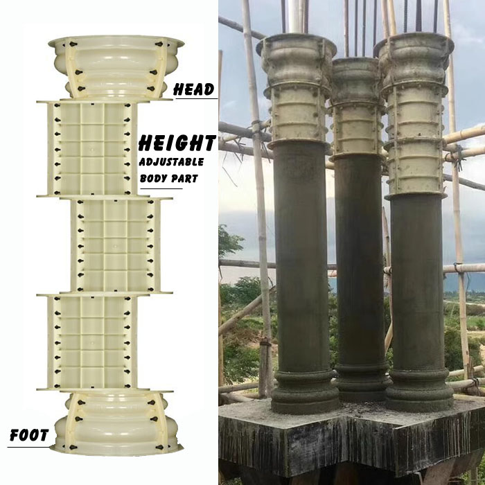 Roman Column Molds Adjustable - 5