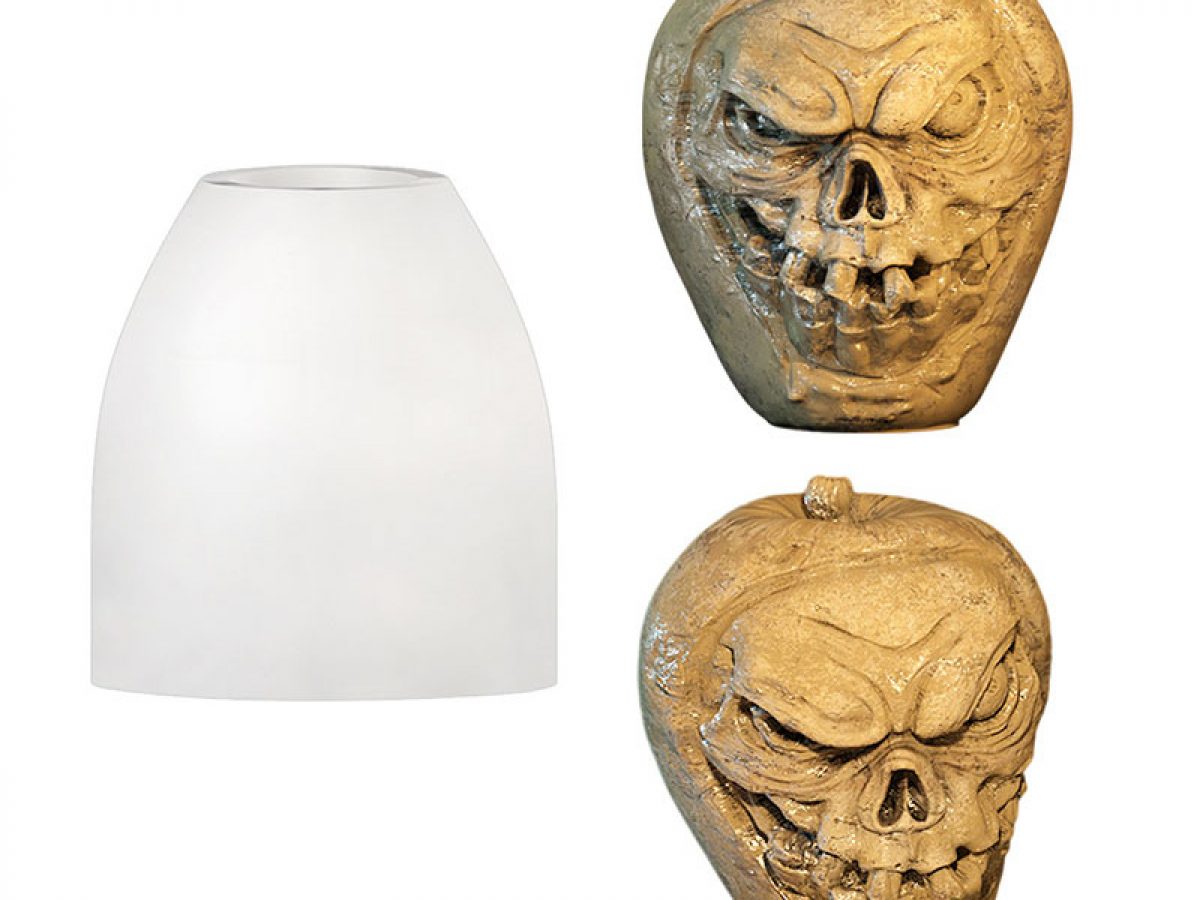 Apple Pumpkin Zombie Skull Molds for sale - Lcmolds.com