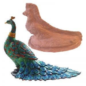 Concrete Bird Peacock Molds