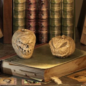 Pumpkin Zombie Skull Molds-4