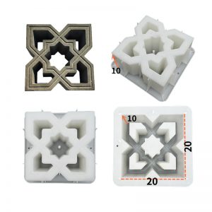 Breeze block mold 25