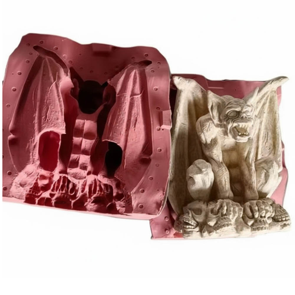 Large concrete gargoyle statue molds