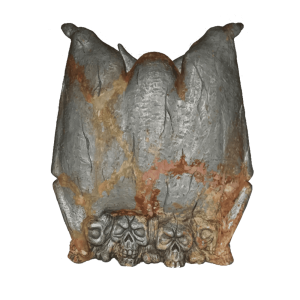 Large gargoyle statue back side-2