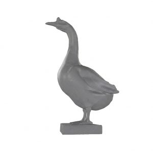 Large concrete goose statue molds 30in-2