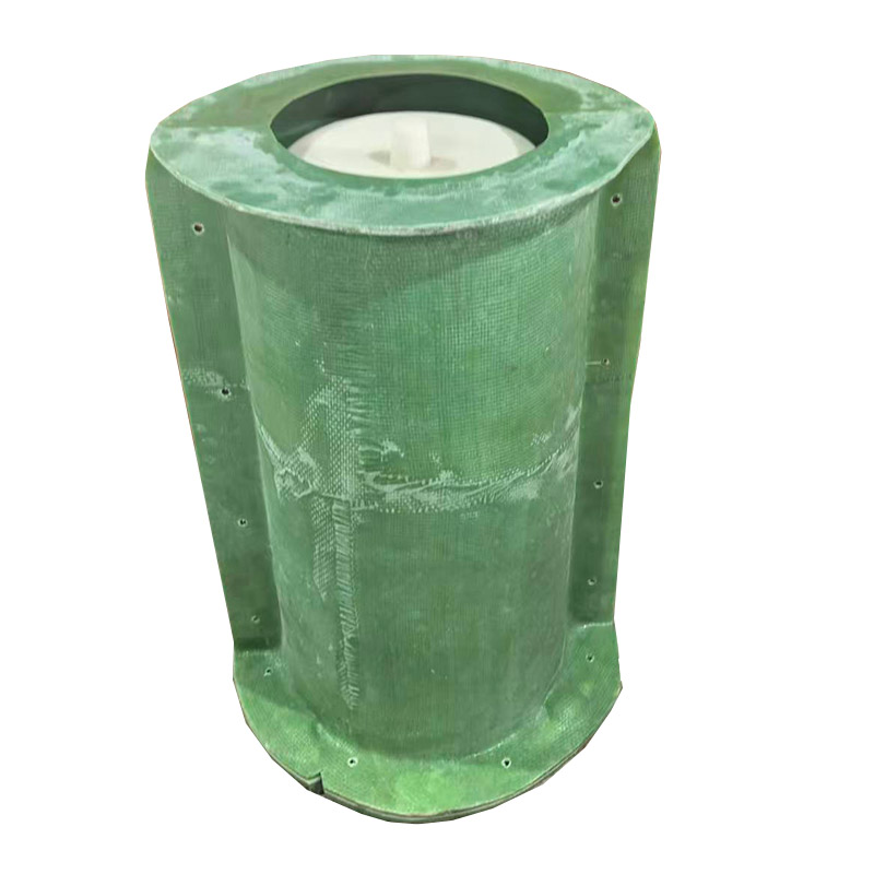 Set of 2 Commercial Mordern Cylinder Planter Molds for Concrete-1